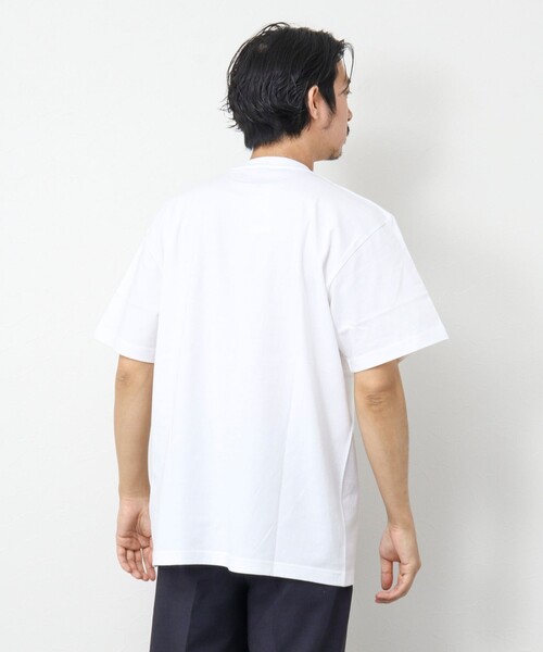 NOLLEY'S goodman（ノーリーズグッドマン）の「GOODMAN CAT&DOG photo T-shirts フォトプリントTシャツ（Tシャツ/カットソー・メンズ・オフホワイト/チャコールグレー/ホワイト/キナリ/マスタード/インディゴブルー/ブラック系その他・S/M/L）」の17枚目の写真