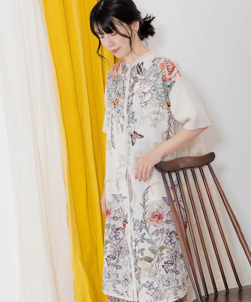 iS ScoLar（イズスカラー）の「541224：花柄プリント×たんぽぽの綿毛