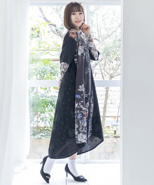 ともページ iS ScoLar（イズスカラー）の「541224：花柄プリント×たんぽぽの綿毛