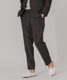 EDIFICE | ”吸汗＆速乾”EVALET メッシュ チェック イージースラックス(スラックス)