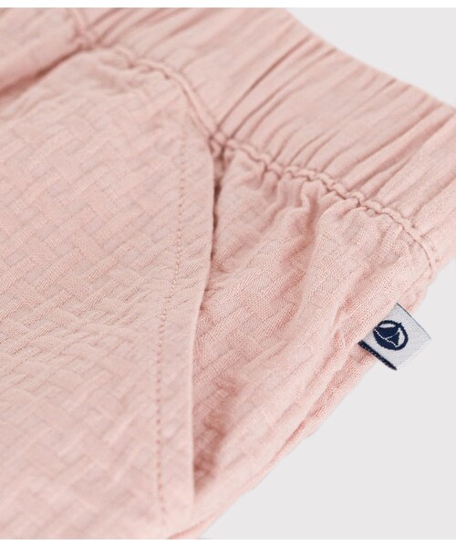 PETIT BATEAU（プチバトー）の「コットンショートパンツ（その他パンツ・キッズ・ピンク・18MONTH/12MONTH/24MONTH/36MONTH）」の5枚目の写真