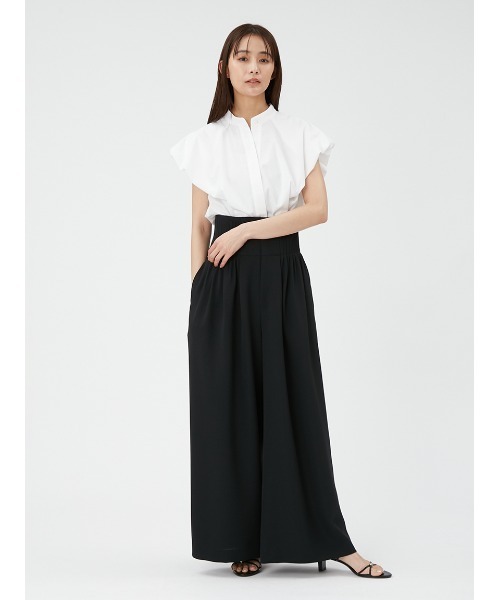 ♡フレイアイディー♡定番スラックス♡ FRAY I.D（フレイアイディー）の「ハイウエストワイドレッグ