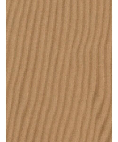 Te chichi(テチチ)の「レーストリムリブカップ付タンクトップ(Tシャツ/カットソー・レディース・オフホワイト/ブラウン/ブラック・F)」の16枚目の写真