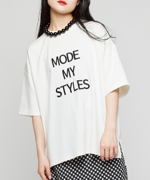【セール】【Narcissus】シシュウロゴTシャツ(Tシャツ/カットソー)|Narcissus(ナルシス)