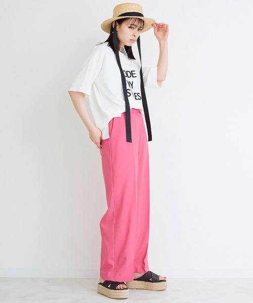 narcissu ナルキッソス Tシャツ セール】【Narcissus】シシュウロゴTシャツ（Tシャツ/カットソー