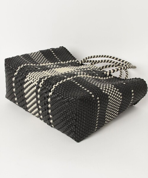 fredy emue（フレディエミュ）の「【Moon Bird/ムーンバード】ワイドシェイプメルカドバッグ（トートバッグ・レディース・ホワイト/ブラック系その他3/ブラック系その他・FREE）」の16枚目の写真