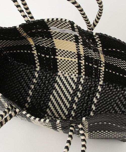 fredy emue（フレディエミュ）の「【Moon Bird/ムーンバード】ワイドシェイプメルカドバッグ（トートバッグ・レディース・ホワイト/ブラック系その他3/ブラック系その他・FREE）」の17枚目の写真