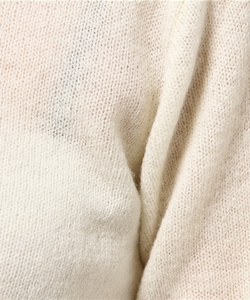 SEVENDAYS=SUNDAY（セブンデイズサンデイ）の「シェットランドウール　長袖クルーネックプルオーバー（ニット/セーター・レディース・ネイビー/オフホワイト/グレー/レッド・MEDIUM/LARGE）」の11枚目の写真