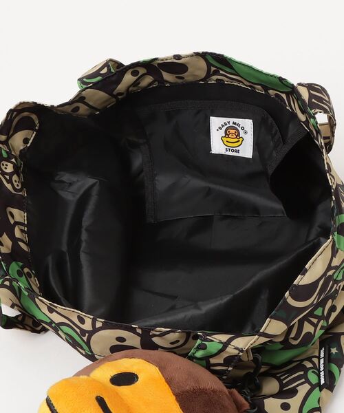 A BATHING APE（アベイシングエイプ）の「ALL FRIENDS BABYILO PUSH DOLL ECO BAG（ショルダーバッグ・メンズ・グリーン・FREE）」の8枚目の写真