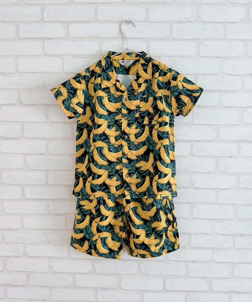 セール】接触冷感 総柄アロハセットアップ（セットアップ）｜ZI-ON