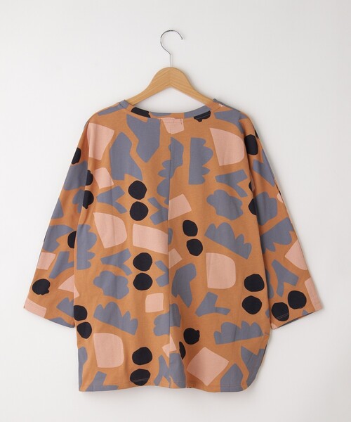 &Bridge(アンドブリッジ)の「POU DOU DOU(プードゥドゥ) 総柄プルオーバー(Tシャツ/カットソー・レディース・ターコイズブルー系9・02)」の3枚目の写真
