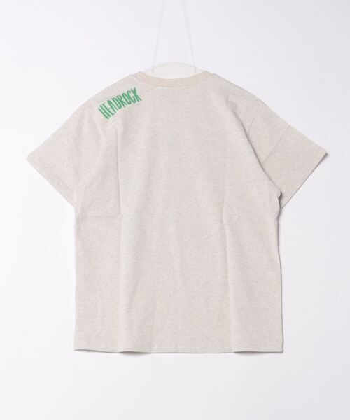 HEAD ROCK(ヘッドロック)の「HEADROCK/ヘッドロック 半袖Tシャツ(大人)(Tシャツ/カットソー・レディース・スミクロ/オートミール/ベージュ/ネイビー・165/175/185)」の5枚目の写真