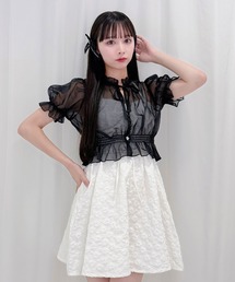 セパレートフリルワンピースセットアップ