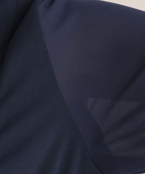 Andemiu（アンデミュウ）の「ソデシアーシャツワンピース7分袖131031（ワンピース・レディース・オレンジ/グリーン/アイボリー/ネイビー・FREE）」の14枚目の写真