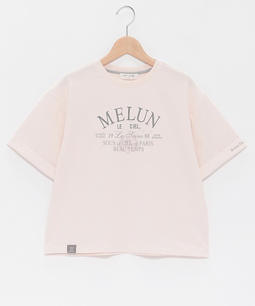 セール】【ひんやり】ターンバックスリーブTシャツ（Tシャツ 