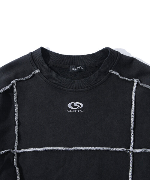 WHO'S WHO gallery(フーズフーギャラリー)の「【SLOPPY/スロッピー】リンキングクルースウェット(スウェット・レディース・チャコールグレー/ライトグレー/ネイビー/グレー・FREE)」の17枚目の写真