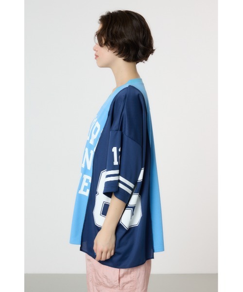 RODEO CROWNS WIDE BOWL(ロデオクラウンズワイドボウル)の「カスタムフットボールゲームシャツ(Tシャツ/カットソー・レディース・レッド系その他/グリーン系その他/ブルー系その他/ブラック系その他・FREE)」の19枚目の写真