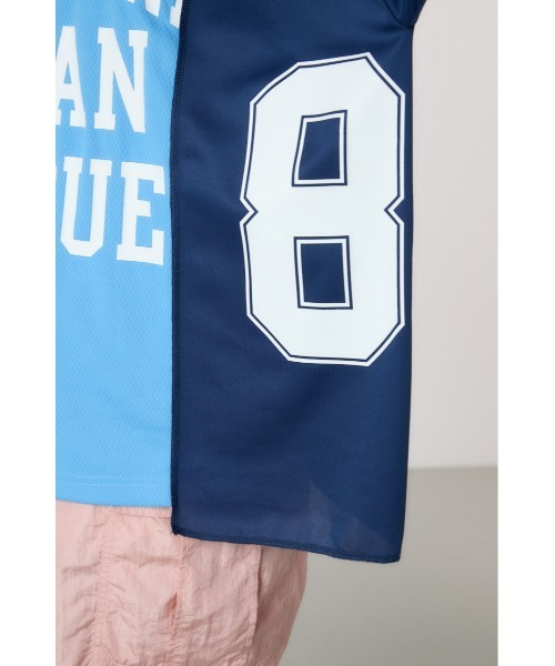 RODEO CROWNS WIDE BOWL(ロデオクラウンズワイドボウル)の「カスタムフットボールゲームシャツ(Tシャツ/カットソー・レディース・レッド系その他/グリーン系その他/ブルー系その他/ブラック系その他・FREE)」の12枚目の写真