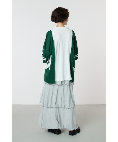 RODEO CROWNS WIDE BOWL(ロデオクラウンズワイドボウル)の「カスタムフットボールゲームシャツ(Tシャツ/カットソー・レディース・レッド系その他/グリーン系その他/ブルー系その他/ブラック系その他・FREE)」の6枚目の写真