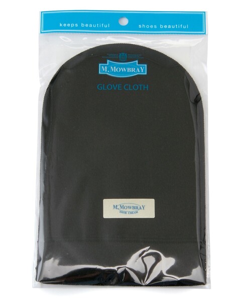 三陽山長（サンヨウヤマチョウ）の「M.モゥブレィ グローブクロス（シューケア用品・メンズ・ブラック/ブラウン系その他7・FREE）」の2枚目の写真