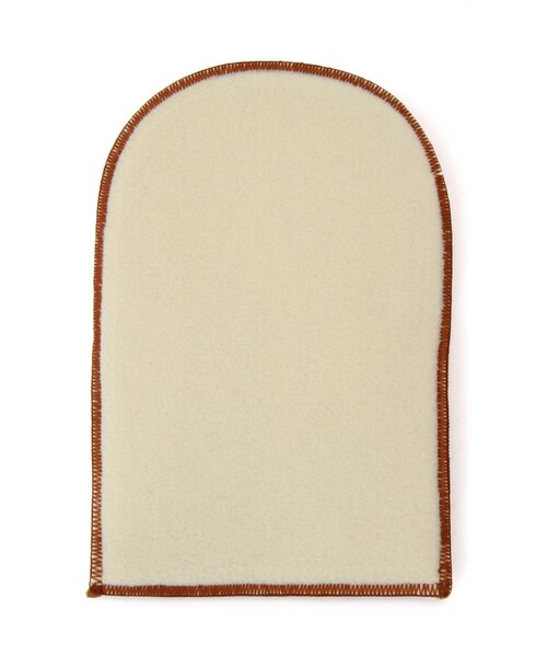 三陽山長（サンヨウヤマチョウ）の「M.モゥブレィ グローブクロス（シューケア用品・メンズ・ブラック/ブラウン系その他7・FREE）」の4枚目の写真