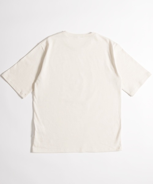 MUHET(ミュエータ)の「テープ貼り付けTシャツ(Tシャツ/カットソー・レディース・ネイビー/アイボリー・MEDIUM/X-LARGE)」の12枚目の写真