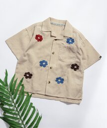 F.O.KIDS | 【セットアップ可】刺繍オープンカラーシャツ(シャツ/ブラウス)