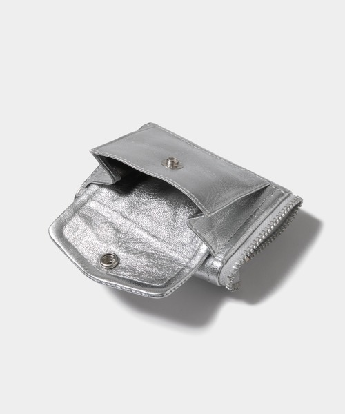 ビューティフルピープル riders petit wallet シルバー beautiful people（ビューティフルピープル）の「riders petit wallet