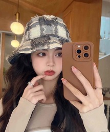 tone | pur chouchou/フリンジ デザイン バケットハット P4316(ハット)