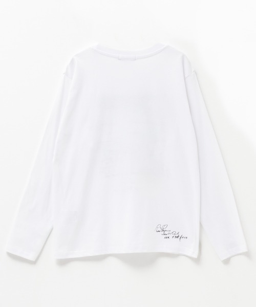 Mac-House(マックハウス)の「【 ボーイズ 】 メッセージ プリント長袖Tシャツ ロンT 綿100% ネームタグ付き(Tシャツ/カットソー・キッズ・ブラック/ホワイト・120/130/140/150/160)」の4枚目の写真