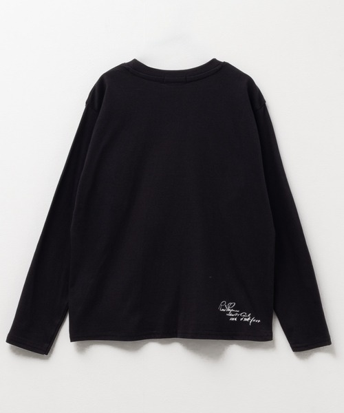 Mac-House(マックハウス)の「【 ボーイズ 】 メッセージ プリント長袖Tシャツ ロンT 綿100% ネームタグ付き(Tシャツ/カットソー・キッズ・ブラック/ホワイト・120/130/140/150/160)」の7枚目の写真