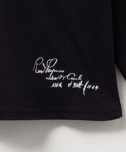 Mac-House(マックハウス)の「【 ボーイズ 】 メッセージ プリント長袖Tシャツ ロンT 綿100% ネームタグ付き(Tシャツ/カットソー・キッズ・ブラック/ホワイト・120/130/140/150/160)」の9枚目の写真