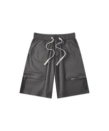aimoha outdoor ユニセックス　ウエスト紐付き ショートパンツ ハーフパンツ (SS)