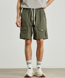 aimoha outdoor ユニセックス　ウエスト紐付き ショートパンツ ハーフパンツ (SS)