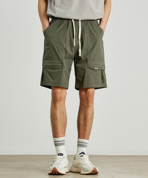 aimoha（アイモハ）の「aimoha outdoor ユニセックス　ウエスト紐付き ショートパンツ ハーフパンツ（その他パンツ・レディース・バーガンディー/カーキ/グレー/ブラック・MEDIUM/X-LARGE/LARGE）」の8枚目の写真