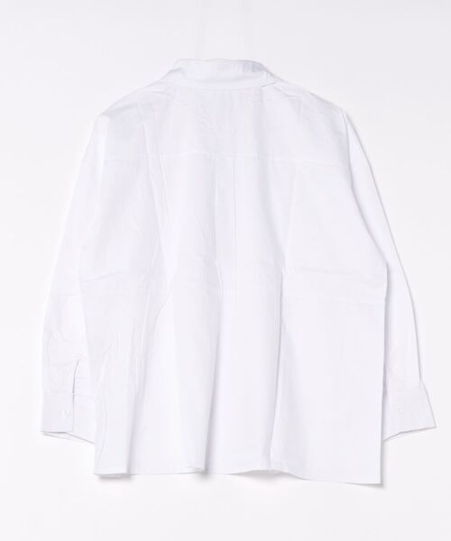 B'day（ビーデイ）の「【 B'day / ビーデー 】アシンメトリー イレギュラーシャツ（シャツ/ブラウス・レディース・ホワイト・X-LARGE/LARGE/MEDIUM/SMALL）」の19枚目の写真