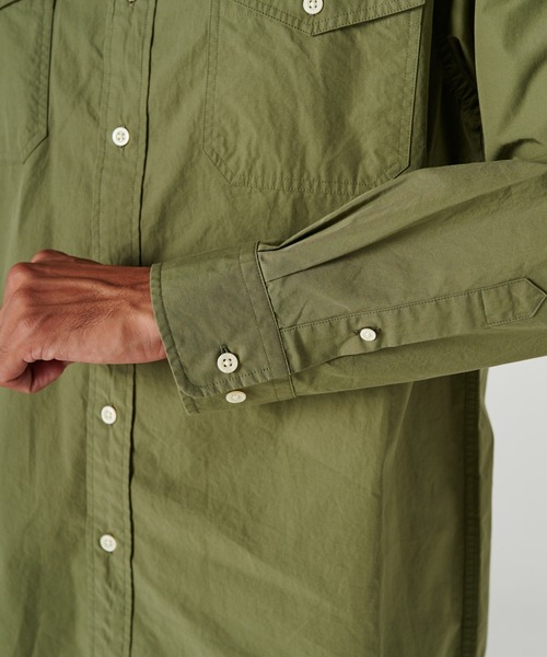Eddie Bauer(エディーバウアー)の「ドンパトロール 長袖シャツ(シャツ/ブラウス・メンズ・ベージュ/サファリグリーン/グレー・M/L/XL/XXL/S)」の6枚目の写真