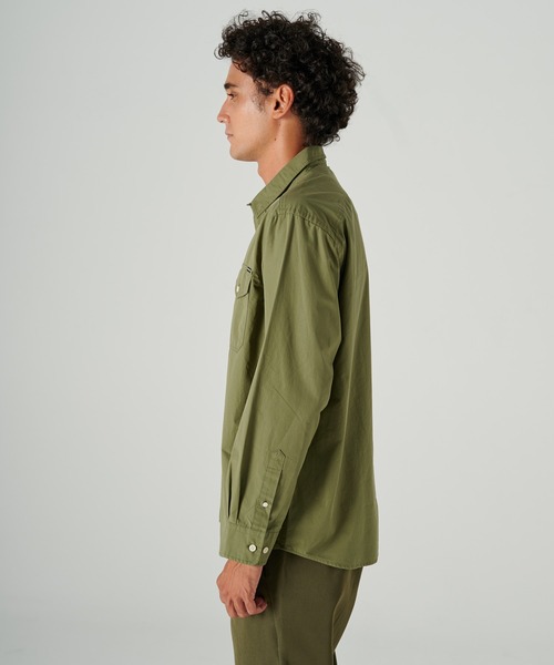 Eddie Bauer(エディーバウアー)の「ドンパトロール 長袖シャツ(シャツ/ブラウス・メンズ・ベージュ/サファリグリーン/グレー・M/L/XL/XXL/S)」の9枚目の写真
