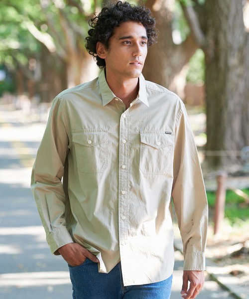 Eddie Bauer(エディーバウアー)の「ドンパトロール 長袖シャツ(シャツ/ブラウス・メンズ・ベージュ/サファリグリーン/グレー・M/L/XL/XXL/S)」の13枚目の写真