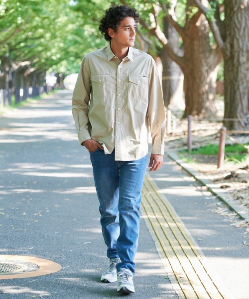 Eddie Bauer(エディーバウアー)の「ドンパトロール 長袖シャツ(シャツ/ブラウス・メンズ・ベージュ/サファリグリーン/グレー・M/L/XL/XXL/S)」の14枚目の写真