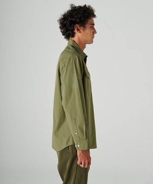 Eddie Bauer(エディーバウアー)の「ドンパトロール 長袖シャツ(シャツ/ブラウス・メンズ・ベージュ/サファリグリーン/グレー・M/L/XL/XXL/S)」の15枚目の写真