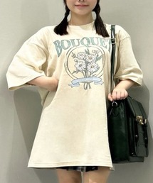 F i.n.t | マーガレットブーケプリントビッグT(Tシャツ/カットソー)