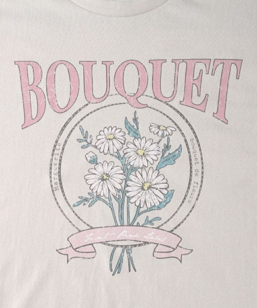 F i.n.t（フィント）の「マーガレットブーケプリントビッグT/fint（Tシャツ/カットソー・レディース・ピンク/クリーム・FREE）」の16枚目の写真