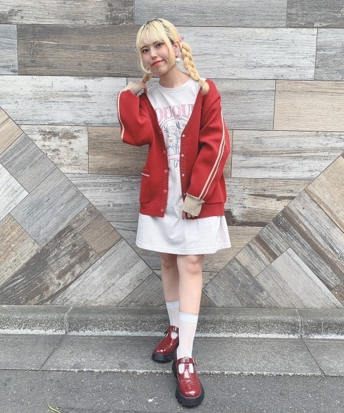 F i.n.t（フィント）の「マーガレットブーケプリントビッグT/fint（Tシャツ/カットソー・レディース・ピンク/クリーム・FREE）」の20枚目の写真