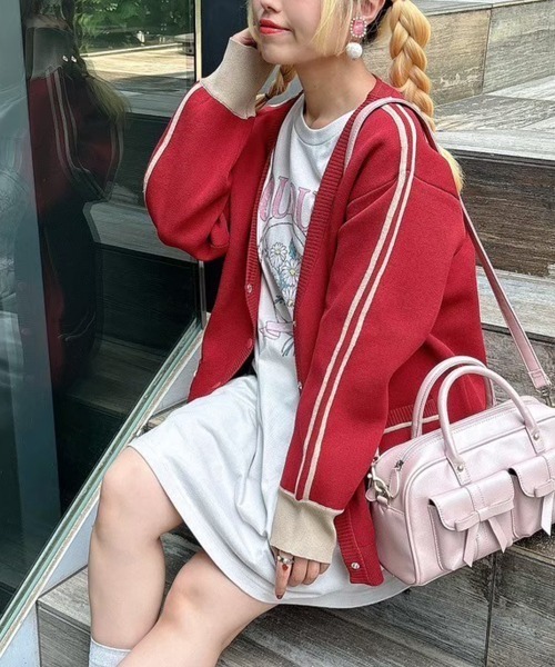 F i.n.t（フィント）の「マーガレットブーケプリントビッグT/fint（Tシャツ/カットソー・レディース・ピンク/クリーム・FREE）」の22枚目の写真