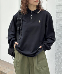 【U.S. POLO ASSN.】1P刺繍ポロシャツ