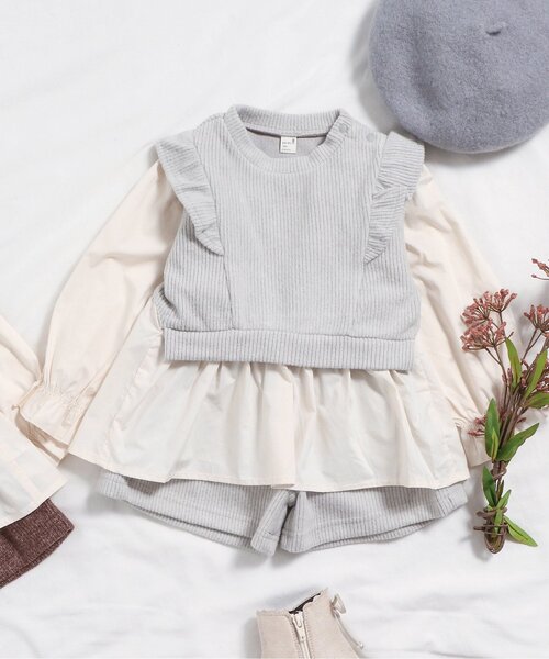 après les cours 起毛ニットソーセットアップ 起毛ニットソーセットアップ／アプレ レ クール（apres les