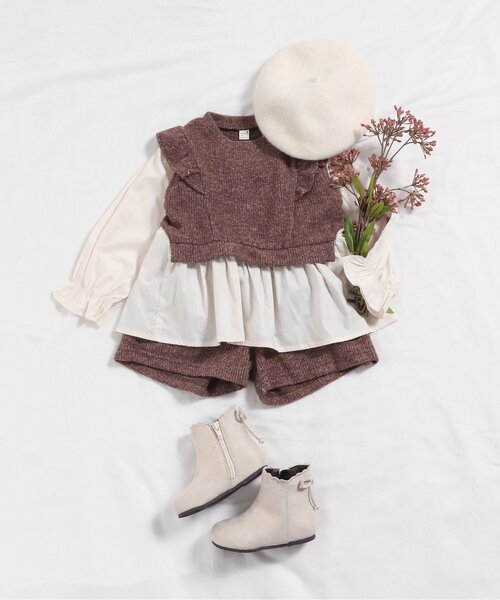 après les cours 起毛ニットソーセットアップ 起毛ニットソーセットアップ／アプレ レ クール（apres les