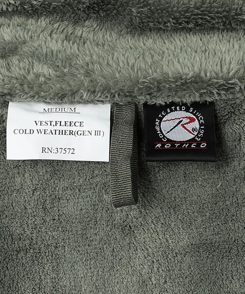 ROTHCO（ロスコ）の「【別注】 ＜ROTHCO＞ GENERATION ベスト（ベスト・メンズ・ブラック/オリーブ・S/M/L/XL）」の19枚目の写真