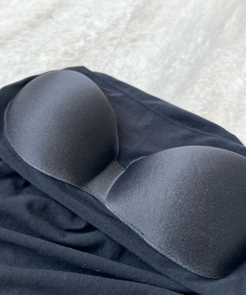 Futier land（フューティアランド）の「ゼロ心地カップ付きキャミソール（キャミソール・レディース・ホワイト/ブラック/グレー・FREE）」の8枚目の写真